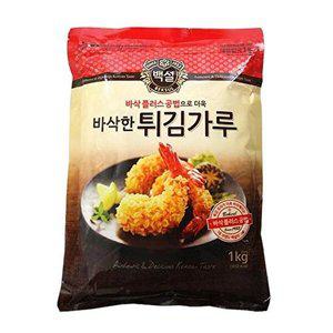 [셀러허브 패션][JHP1617R_52ED]씨제이 부침가루 바삭튀김가루 1KG