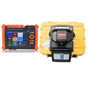 광섬유 퓨전 접속기 및 1310, VFL OPM 광원 OTDR 테스터, NK5600, DVP740, 32 dB, SM