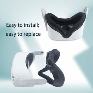 터치 커버 용 부드럽게 페이스 Oculus Quest 2 액세서리 방진 보호 아이 마스크 소품