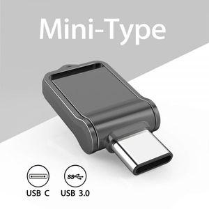 노트북 멀티포트 C타입 TOPESEL32GB 64GB 128GB OTG 타입 C USB 3.0 플래시 드라이브 미니 외장 메모리 스