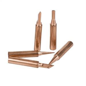 JCD 5PCS 구리 철 팁 I/B /K/2.4D/3C 세트 900M T 용접 헤드 내부 뜨거운 베어 전기 납땜 인두