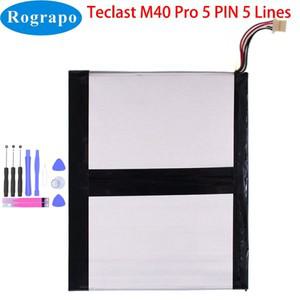 Teclast M40 Pro M40Pro 용 태블릿 PC 배터리, 9600mAh, 21Wh, 3.8V 5 와이어 플러그,