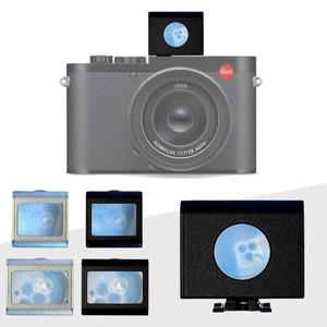 Leica Q3/Q2/M6-M11 용 28MM 허리 레벨 뷰 파인더 수제 금속 쉘 초점 빠른 설치 카메라 액세서리