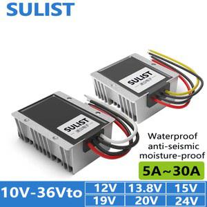 SULIST 자동차 10 36V ~ 12V13 8V/15V/19V20V/24V 전압 조정기 - 벅 부스트 POWER LOGIC 공급 장치 모듈 5A 30A