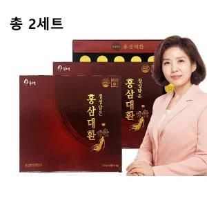 1+1 김소형정성담은홍삼대환(3.75gx30환) 총 60환