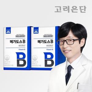 메가도스B 비타민B 컴플렉스 60정 X 2개  4개월분)