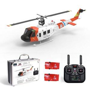 UH-1 YU Xiang F07S RC 헬리콥터 GPS , 1/34 스케일 플라이바리스 헬리콥터, 2 4GHz 8CH 플라이바리스, 6CH 리모컨 RTF 버전/스로틀 전환 가능