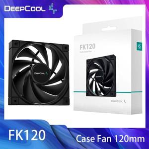 1 6PCS DeepCool FK120 PC 케이스 팬 컴퓨터 CPU 쿨러 4 핀 PWM 수냉 라디에이터 방열판