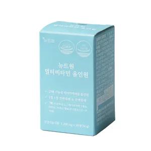 뉴트원 멀티비타민 올인원 종합 비타민 미네랄 영양제 30정