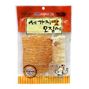 진주 세가지맛 오징어 70g