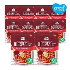 [동원] 하루미 매콤달콤 떡볶이양념 130g x 10개