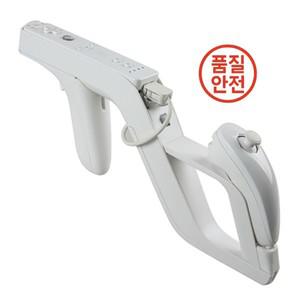 원격 OSTENT 1PC Zapper Gun 부착 Nintendo Wii 리모컨 Nunchuck Shoot 스포츠 게임 액세서리