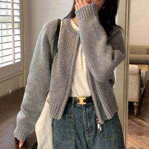 [오노마] ONM 캐주얼 니트재킷 여자 투웨이 니트 집업  27353858)