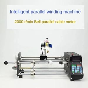 PWD-M-15 다기능 지능형 보빈 되감기 원사 콘 낚싯줄 감는 기계 평면 와이어 금속 와인더