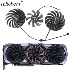 PVA080E12R 90MM 75MM RTX3070 비디오  팬  iGame RTX 3060 Ti  GPU 팬