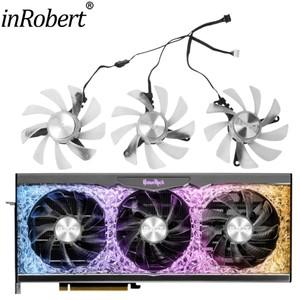 90MM TH9215B2H 4핀 쿨링 팬 Pt RTX 3090 GameRock Ti GPU 팬 교체용