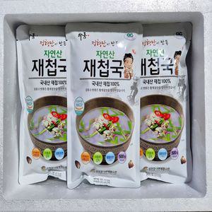 간편한 섬진강 재첩국 500g x 10팩