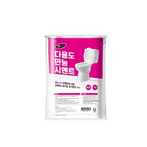 브이텍 다용도 시멘트 1Kg 색백 몰탈 타일 화장실 변기 VT-051