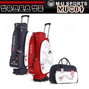 엠유스포츠정품 19년 MU 804M 휠 여성 캐디백세트