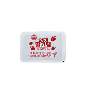 오뚜기 딸기잼 일회용 12g 96개입 디스펜팩 딸기쨈 과일잼 카페용