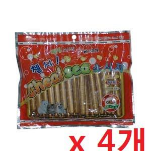 첼시 프리미엄 닭가슴살 소시지 28p x4개   /대형견용품/애견쇼핑몰/애견용품싼곳