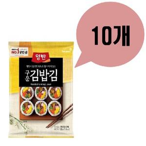 동원 양반구운김밥김20g(10매) x10개 김밥용김