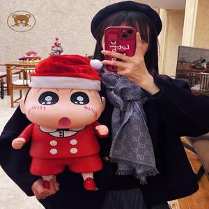42cm 대형 짱구 크리스마스 피규어 특별 한정판 선물