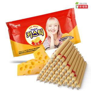 (히밥x롯데햄) 체다치즈 키스틱 100개 국민간식 옥수수맛 / 마늘맛 / 닭가슴살 / 오리지날