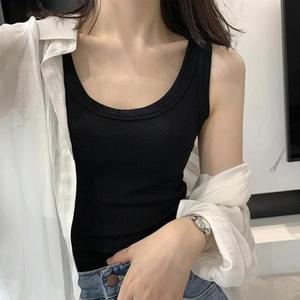 여름나시 레이어드 아이스티셔츠 쿨링셔츠 민소매티 여성끈나시