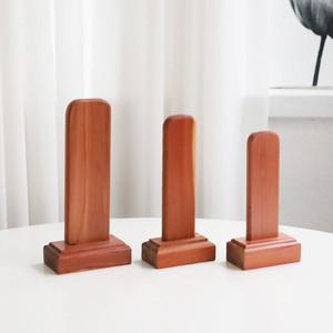 향나무 비석 위패(소/중/대) 불교 백중 제사용품