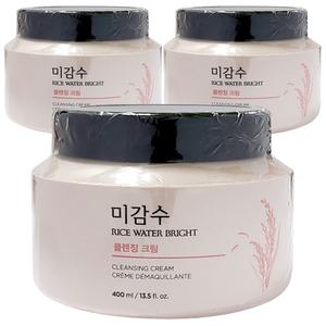 더페이스샵 미감수 브라이트 클렌징크림 400ml 3개