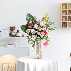 대형 장미 조화 화병 로비 꽃 장식 줄리엣 set 88cm  DIY) 인테리어 테이블 행사 꾸미기 소품