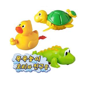 오리장난감 오리와 친구들 목욕놀이 장난감완구 물놀이 인형 돌고래