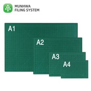 (문화산업) 컷팅매트 A3/책상/깔판/고무/데스크