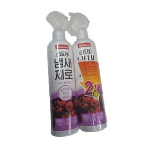 실내용 냄새제로 냄새제거제 스프레이형 쥬시베리 2P (WE7A1DB)