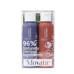 모바타 프리미엄 플러스 안티헤어로스 비건 여행용 세트 샴푸+트리트먼트  (각 80ml)