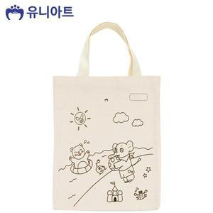 [HYIJULRH_4B]유니아트 캔버스 그림가방 (no.6 G55