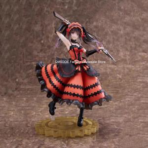 모쇼 토이즈 TAITO DATE A LIVE 정품 토키사키 쿠루미 PVC 액션 피규어 컬렉션 모델 장난감, 어린이 장식 인형, Qwiooe, 21cm