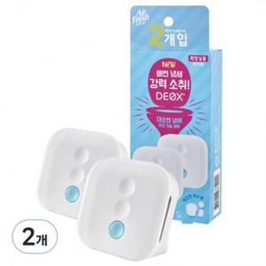 에어후레쉬 데옥스 화장실용 비치형 방향제 깨끗한 비누향 2p 12ml × 파우더/