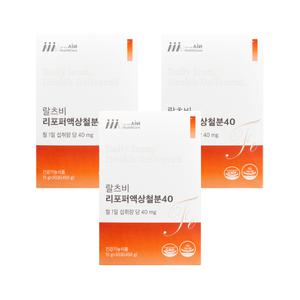 랄츠비 리포퍼액상철분40 여성 임산부 출산후 변비없는 비헴철 철분제 3개