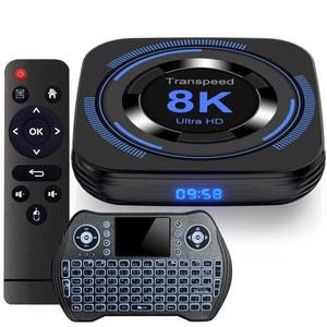0 칩셋 듀얼 미니 USB WIFI 8K 지원 백라이트 박스 BT5 12 HDR10 8G H618 4G 3D 2 이더넷 5 64GB 키보드 안드로이드 4GB TV