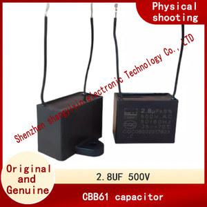 자동 마작 테이블 기계 천장 선풍기 시작 캐패시터, CBB61 2 8UF, 500V, 1