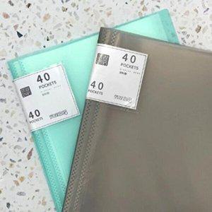 [셀러허브 패션][JHPMN503_51AF]A4 파일철 클리어파일 40매