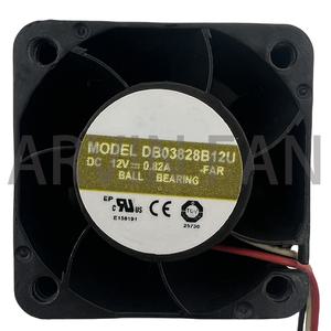 FAN 냉각 DB03828B12U 3828 12V 38mm 0.82A 볼 베어링