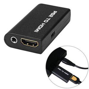 PS2-HDMI 호환 오디오 비디오 컨버터 변환기 어댑터 소니 플레이스테이션 플스 2 플러그 앤 플레이 부품AV