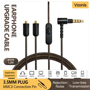 이어폰 업그레이드 케이블 호환 소니 XBA-N3AP N1APMMCX 포트에 3.5MM 잭 헤드폰 오디오 교체