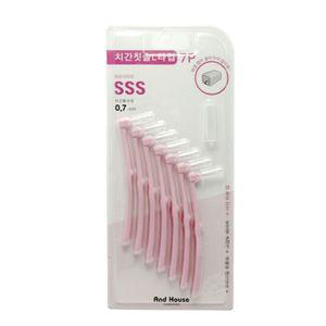 덴탈 치간칫솔 L형 7P 0.7mm (SSS) 치석제거