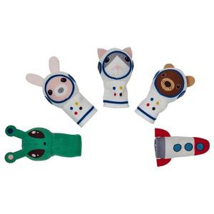 AFTONSPARV 아프톤스파르브 손가락인형 5종 세트/봉제인형/역할놀이/손가락장