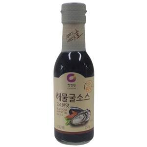 [MENOSWLD_52EN]청정원 가공식품 고소한 해물 굴소스 250G
