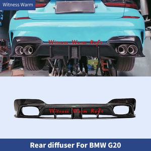 라이트 리어 디퓨저 스포일러 BMW 3시리즈 G20 330i M340i 범퍼 립 스플리터